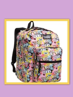 MAD ENGINE BIKINI BOTTOM FRIENDS BACKPACK.
